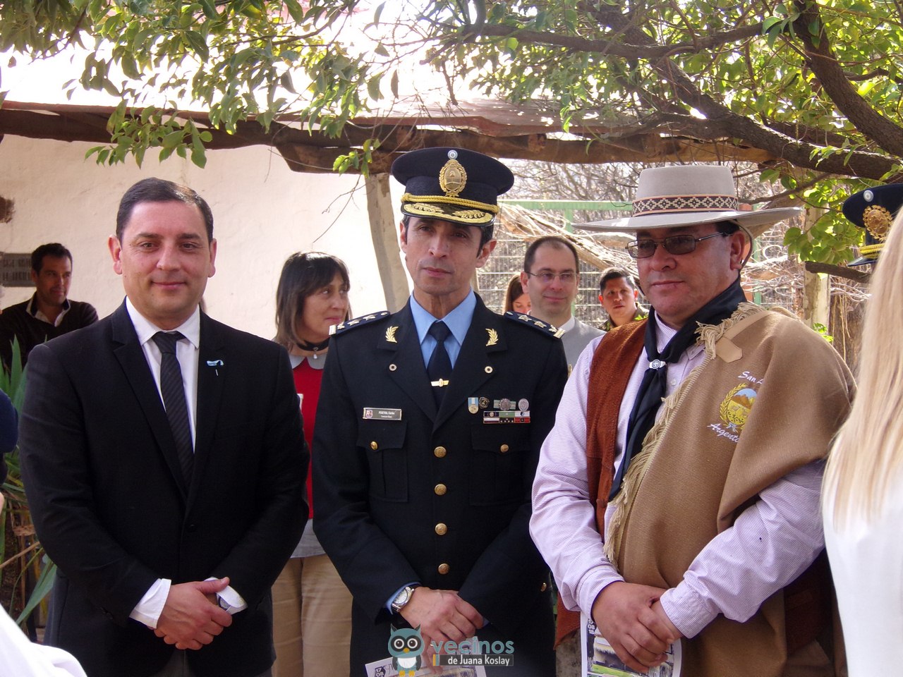 En Las Chacras, la Esc. Normal Juan Pascual Pringles conmemoró la muerte del Gral. San Martín