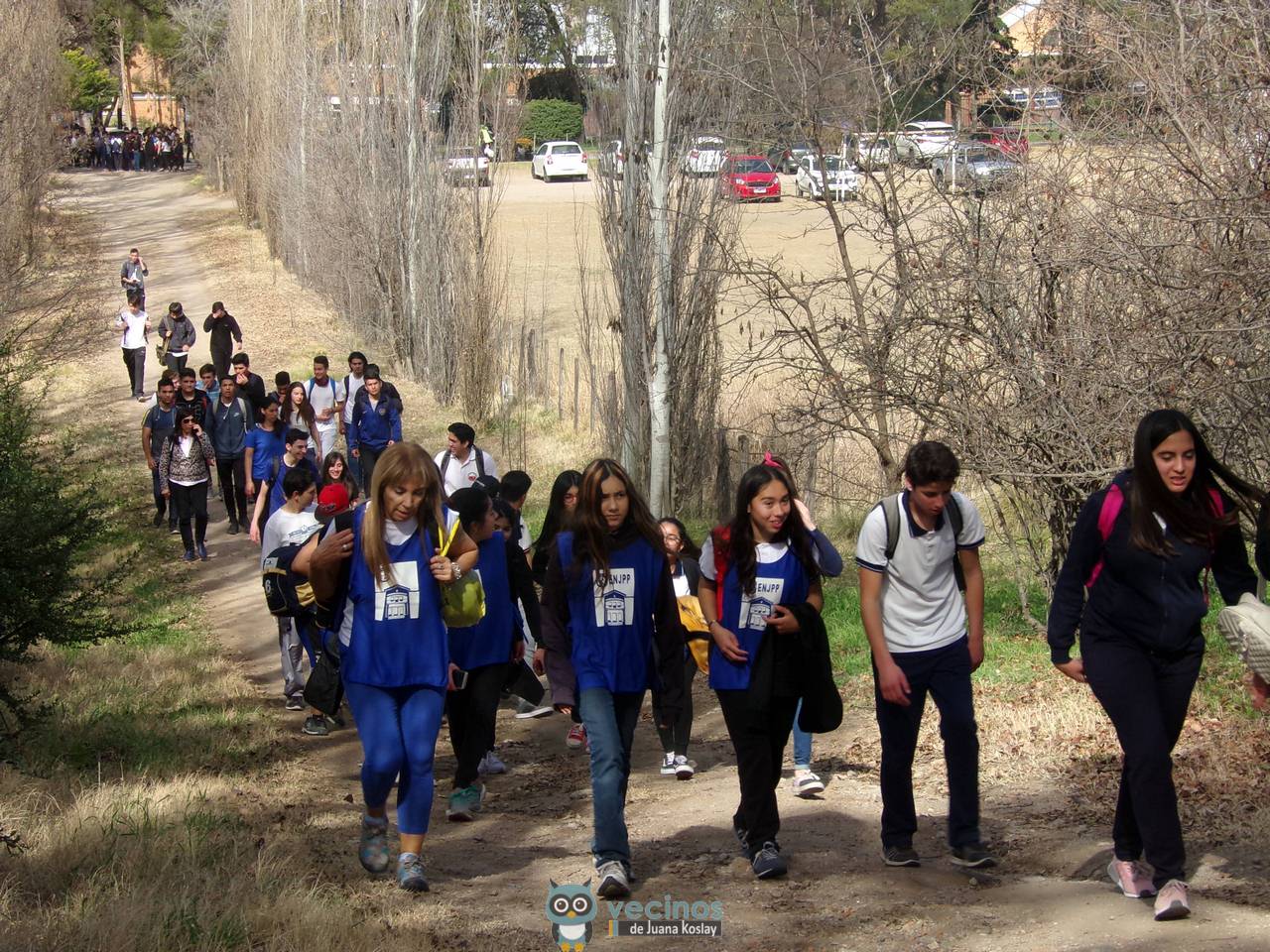 En Las Chacras, la Esc. Normal Juan Pascual Pringles conmemoró la muerte del Gral. San Martín