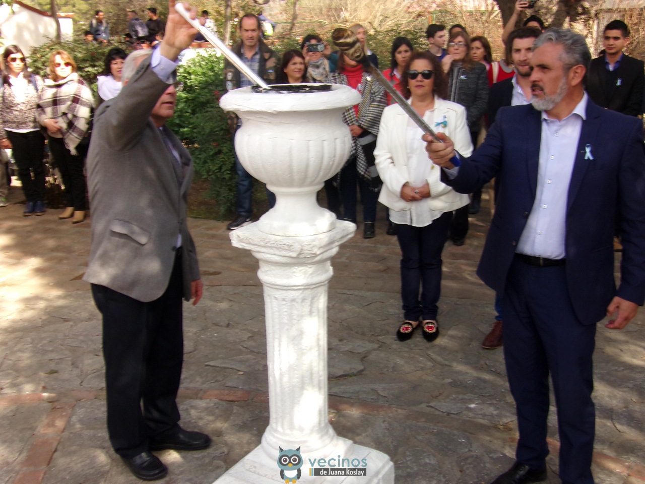 En Las Chacras, la Esc. Normal Juan Pascual Pringles conmemoró la muerte del Gral. San Martín