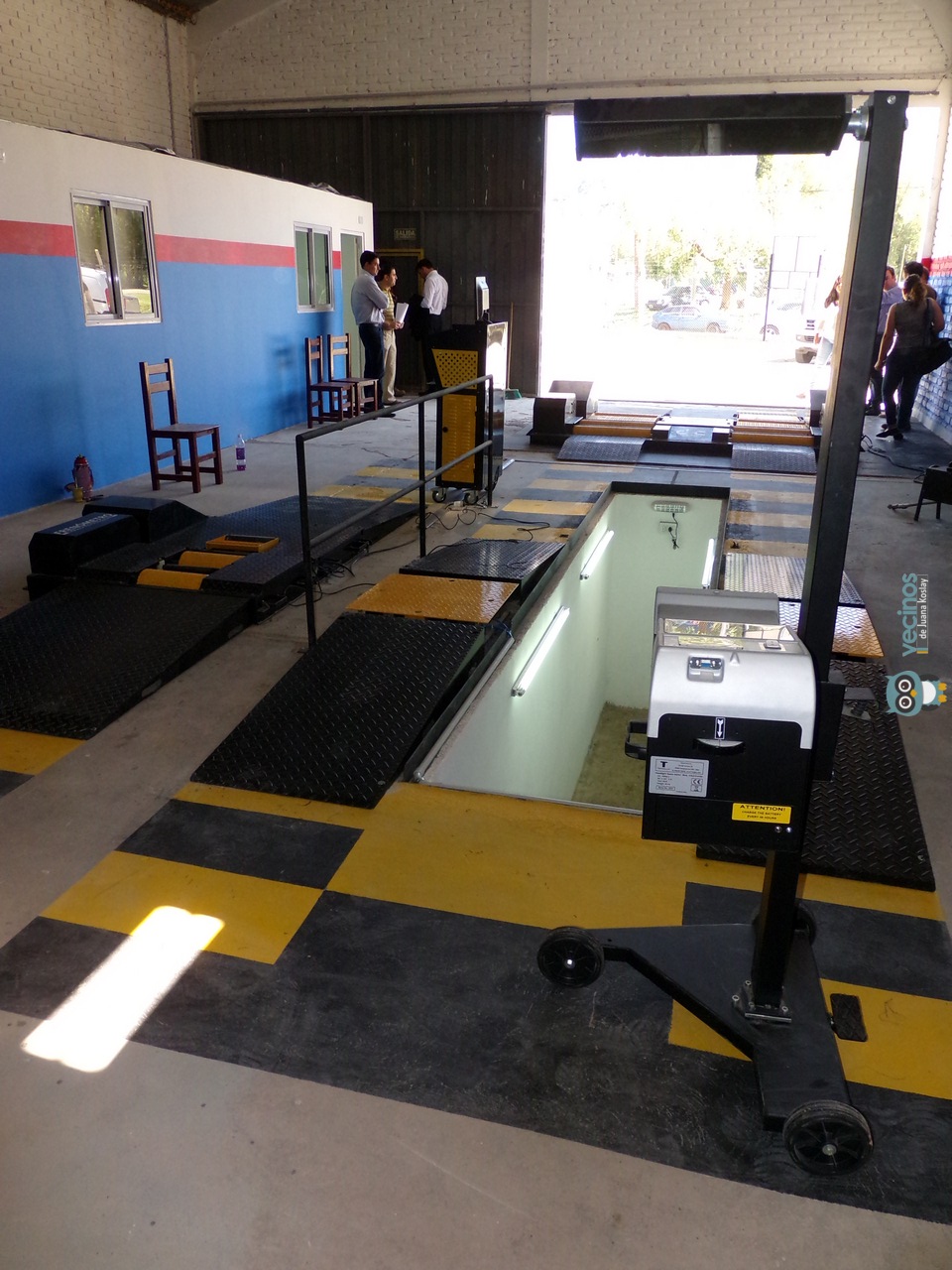 Esta mañana se habilitó una planta de Inspección Técnica Vehícular en nuestra ciudad