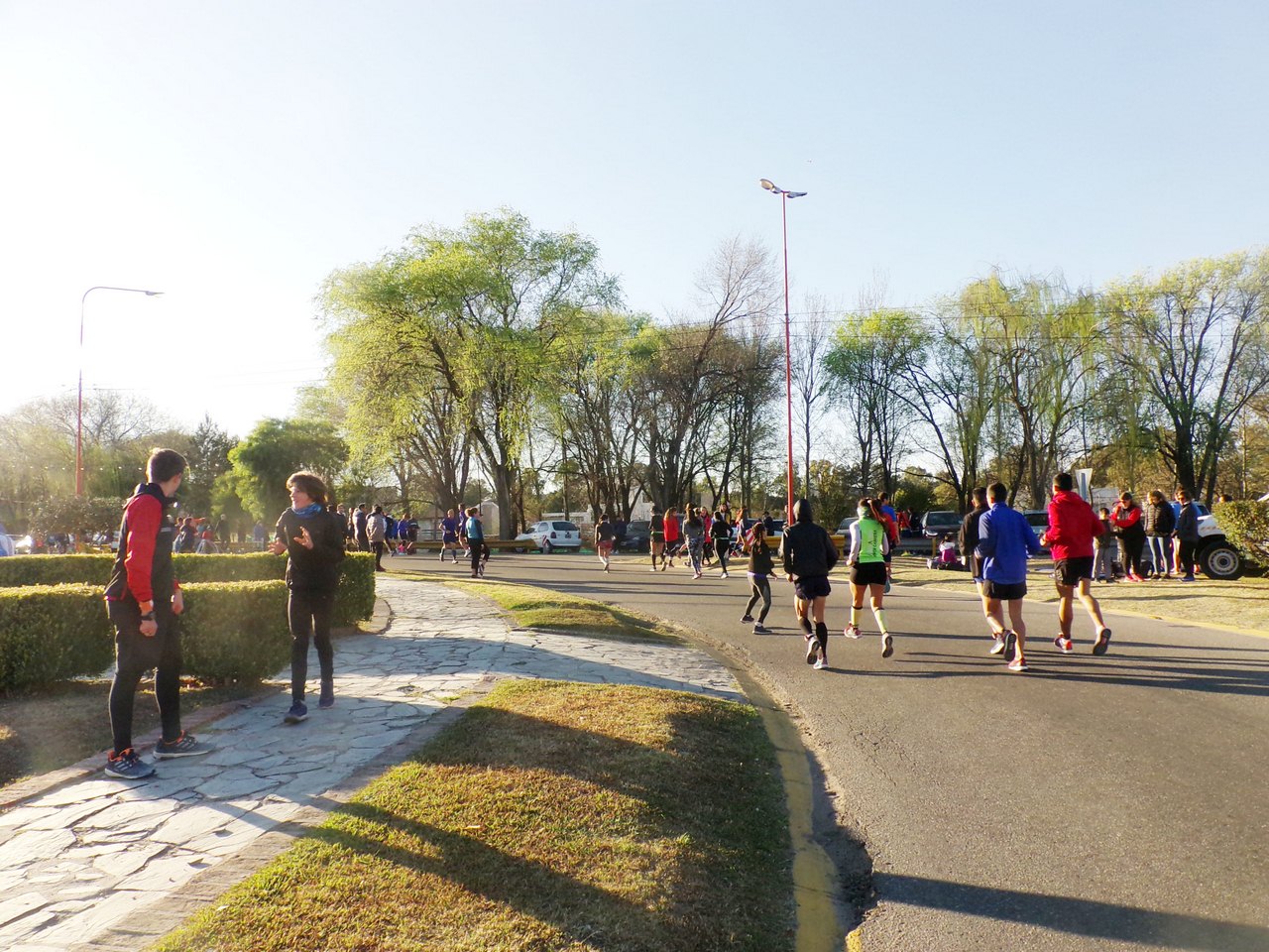 Con gran participación, se largó esta mañana la Maratón 10k y 4k de Juana Koslay