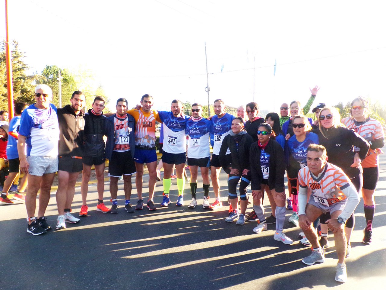 Con gran participación, se largó esta mañana la Maratón 10k y 4k de Juana Koslay