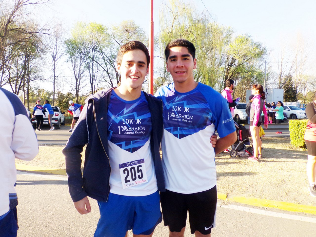 Con gran participación, se largó esta mañana la Maratón 10k y 4k de Juana Koslay