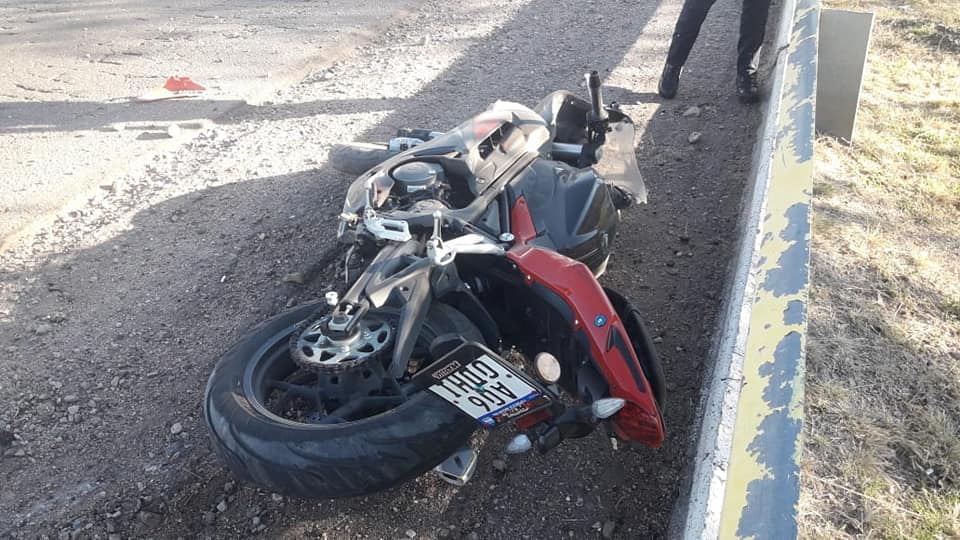 Accidente de tránsito en José Santos Ortiz