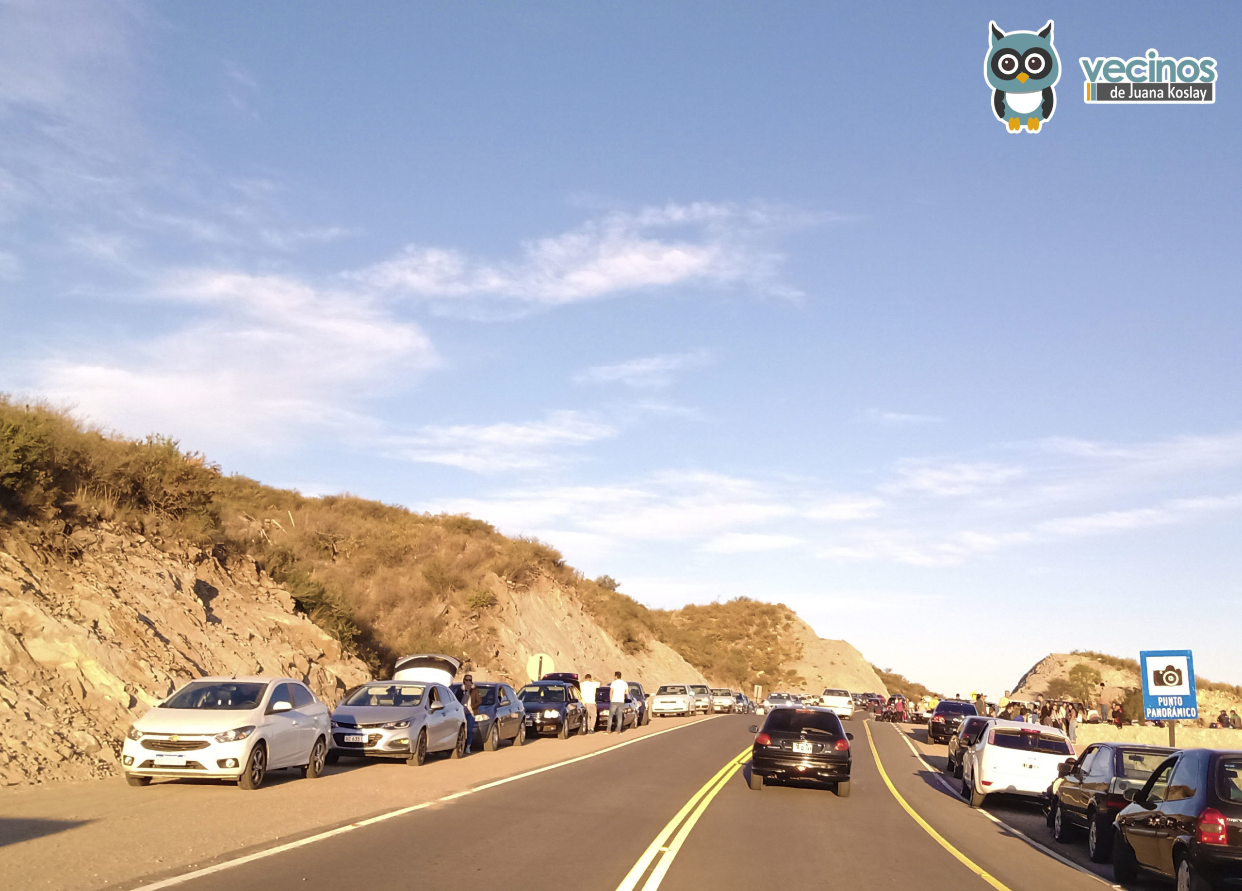 El circuito del Perilago Cruz de Piedra, uno de los lugares donde la familia disfrutó de la agradable jornada