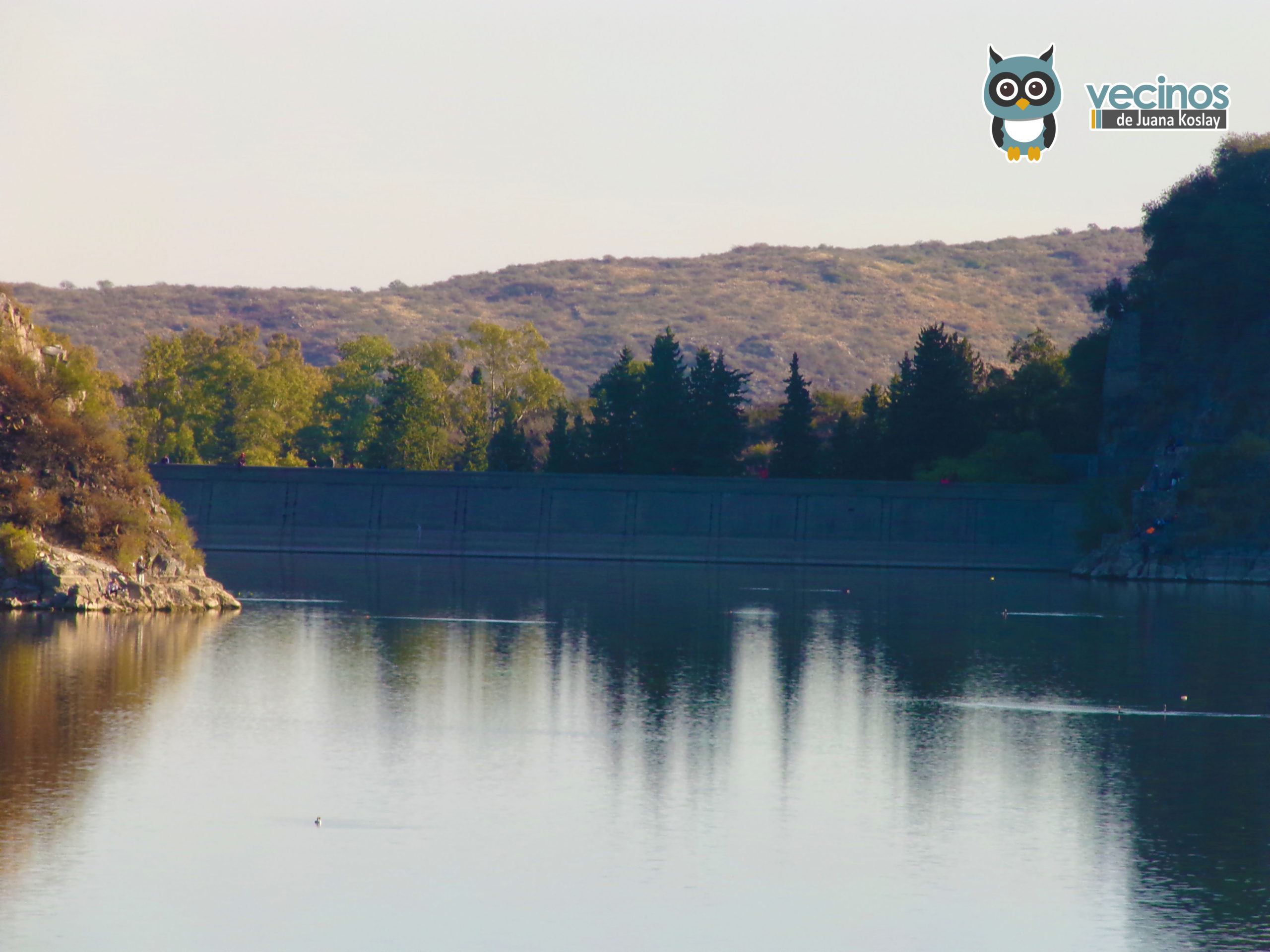 El circuito del Perilago Cruz de Piedra, uno de los lugares donde la familia disfrutó de la agradable jornada