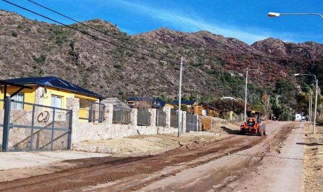 Potrero de los Funes: el Gobierno provincial mejora los accesos para beneficio de cabañeros y turistas