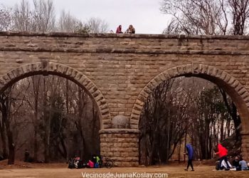 El acueducto Vulpiani, es uno de los lugares elegidos por quienes optan por un poco de más tranquilidad,