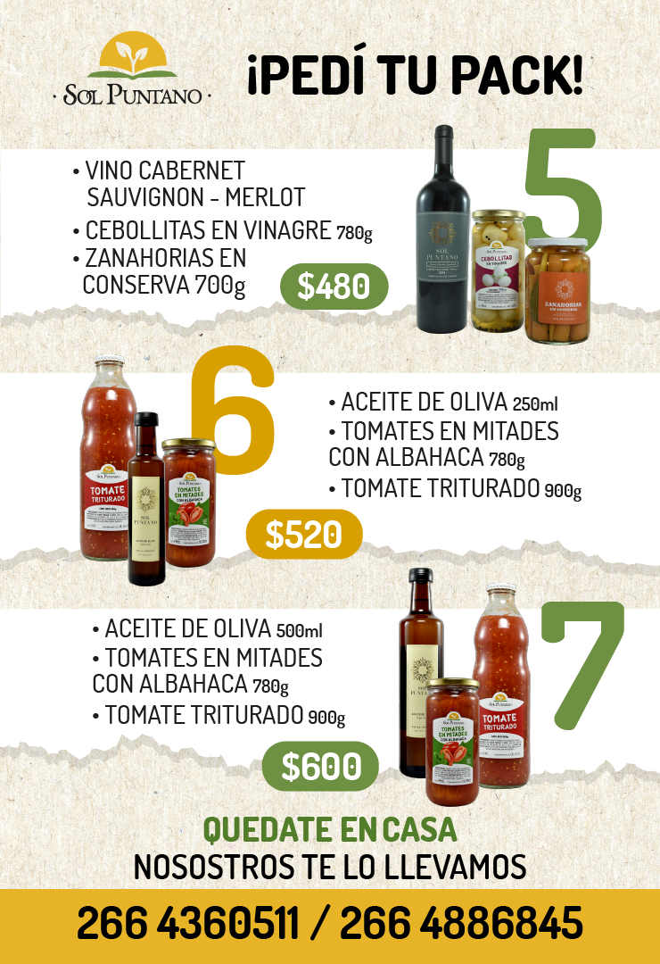 Sol Puntano incluye nuevos combos para los vecinos de Juana Koslay, La Punta y San Luis