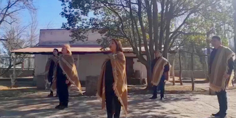 Realizaron un video en Las Chacras, en homenaje al aniversario de la muerte del Gran San Martín