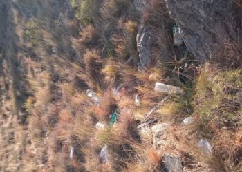 Cuando algunos opacan la belleza de nuestros cerros, otros aportan su grano d