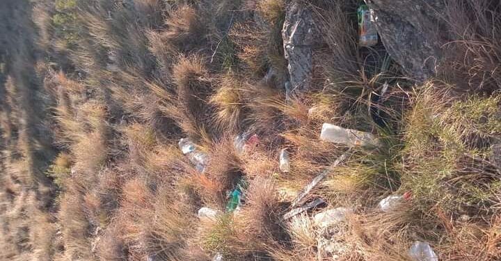 Cuando algunos opacan la belleza de nuestros cerros, otros aportan su grano d