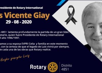 Rotary Club está de luto