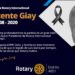 Rotary Club está de luto
