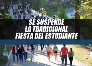 Se suspenden los festejos por el Día del Estudiante