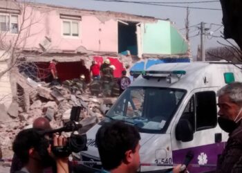 FATAL DERRUMBE DE UNA CASA EN SAN LUIS.