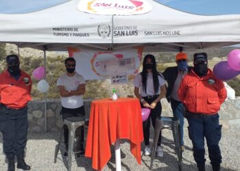 CRUZ DE PIEDRA: Policía Turística realizó un operativo en forma conjunta con la Secretaría de Turismo