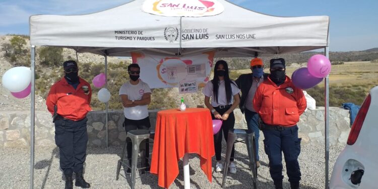 CRUZ DE PIEDRA: Policía Turística realizó un operativo en forma conjunta con la Secretaría de Turismo