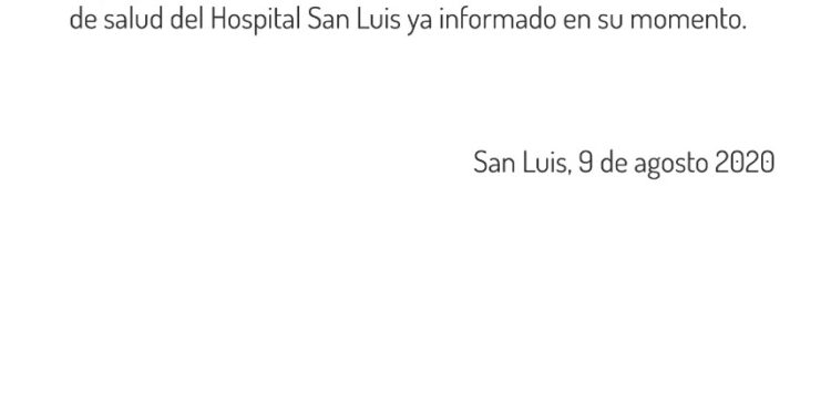 Nuevo caso de #Coronavirus