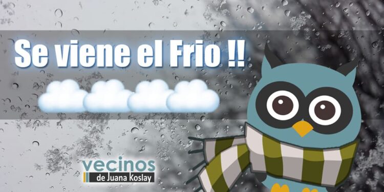 FUERTE INGRESO DE AIRE POLAR. PROBABLES NEVADAS.