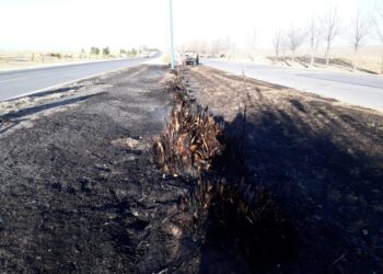 Otro incendio que fue sofocado esta vez por el cuartel de bomberos voluntarios de Juana Koslay