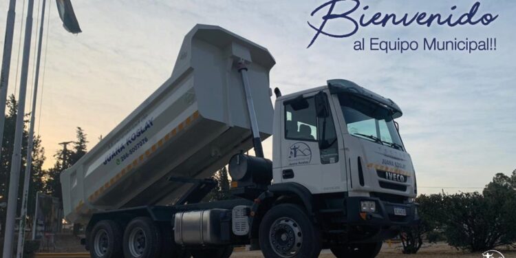 La municipalidad incorporó un nuevo camión a su flota