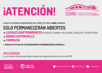 Solo habrán algunas actividades comerciales en la EDIRO ¿ Cuáles son?