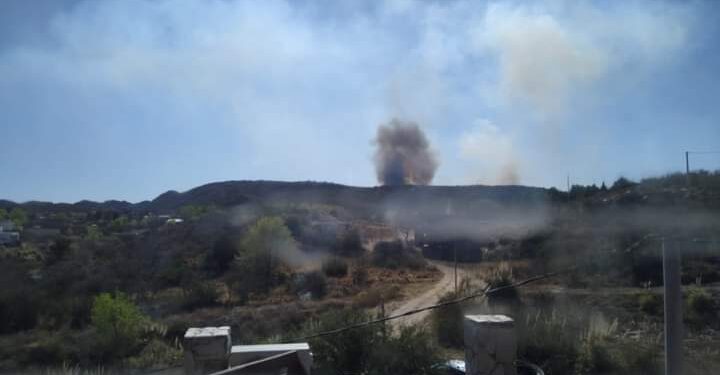 ESTARÍA CONTROLADO EL INCENDIO EN EL VOLCÁN