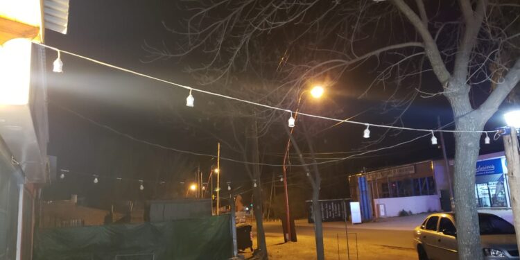 “Por suerte solo fueron los focos”