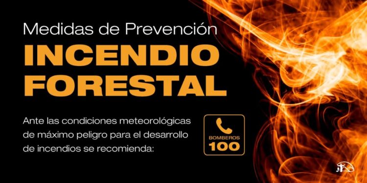 Ante el incremento de incendios, el municipio de Juana Koslay solicita