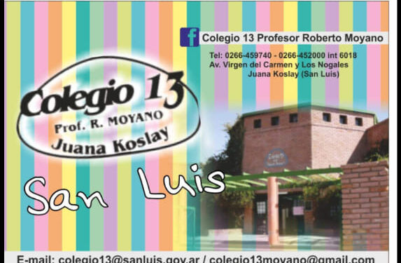 Pre-inscripción ASPIRANTES Ciclo Lectivo 2021 – Colegio 13 Profesor Roberto Moyano