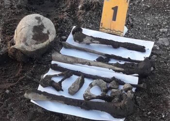 Hallaron restos óseos en el Dique Cruz de Piedra