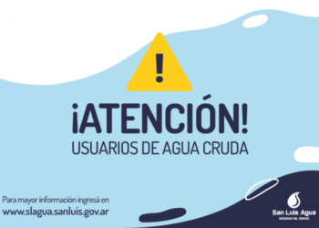 Detectaron un desperfecto en el Acueducto Potrero de los Funes