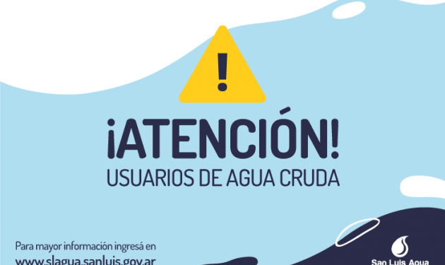 Detectaron un desperfecto en el Acueducto Potrero de los Funes