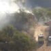 Se reactivó el fuego en ruta del Portezuelo