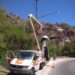 Reemplazo De Luminaria En Ruta 18 Entre ruta Cruz De Piedra Y Potrero De Los Funes.