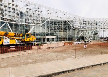 La obra del Hospital Central tiene más de un 84% de avance