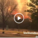 Vídeo: Impresionante el fuego avivado por el viento