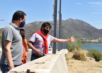 Comienzan a desmontar los new jersey de Potrero de los Funes