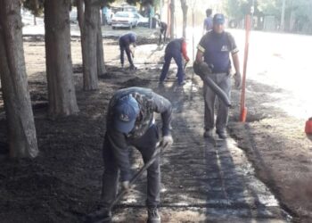 Las bicisendas también se vieron afectadas por las lluvias