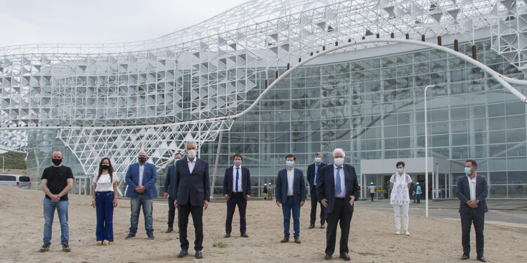 El gobernador y el ministro de Salud Pública de Nación recorrieron el futuro Hospital Central “Ramón Carrillo”
