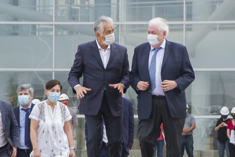 El gobernador y el ministro de Salud Pública de Nación recorrieron el futuro Hospital Central “Ramón Carrillo”
