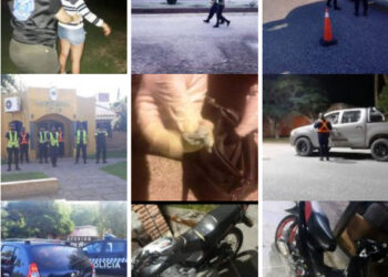 Detenciones y secuestros de vehículos en un nuevo megaoperativo policial