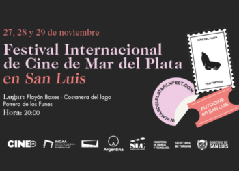 El Festival de Cine de Mar del Plata llega a San Luis. Será en autocine en Potrero de los Funes