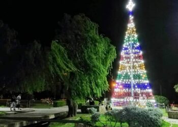 Una noche por ahora está espléndida, aunque el pronóstico dice que comenzarán ráfagas de viento fuerte