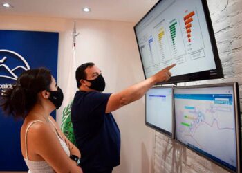 La responsable de Medioambiente y el intendente de Juana Koslay reunidos para reorganizar el desarrollo urbanístico de la ciudad