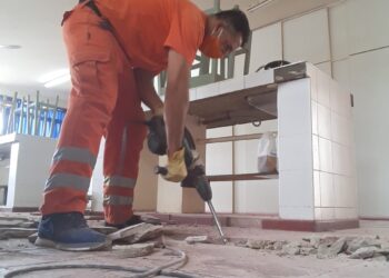 Se realizaron obras de mantenimiento en la Escuela N°192 “Maestro Rural Puntano de Donovan