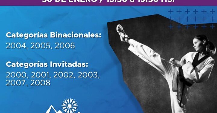 Convocan a taekwondistas de toda la provincia a una jornada de entrenamientos en el Centro de Desarrollo Deportivo Ave Fénix