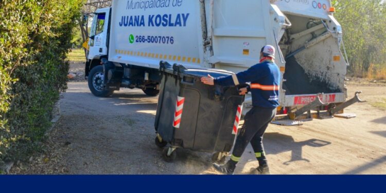 La recolección de residuos será a partir de las 20:00 hs desde esta semana