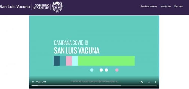 La Provincia abrió un registro voluntario para las personas que deseen vacunarse contra el COVID-19